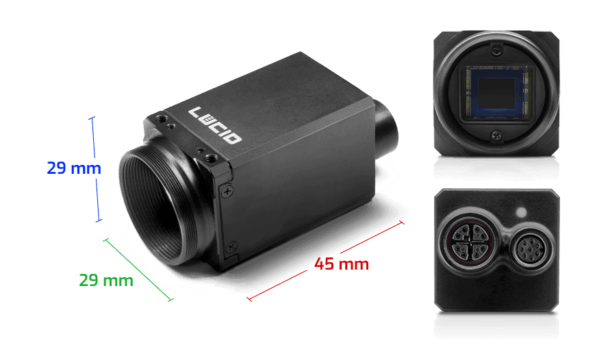 Triton machine vision gige ip67 camera